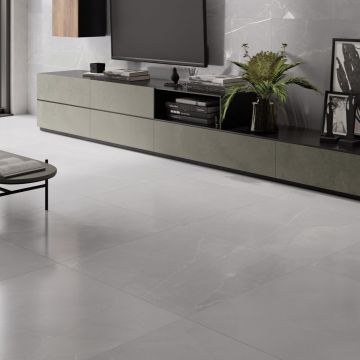 Gresie Fanal Pulpis White NSoft RC Rectificata Satinata 90 x 90cm