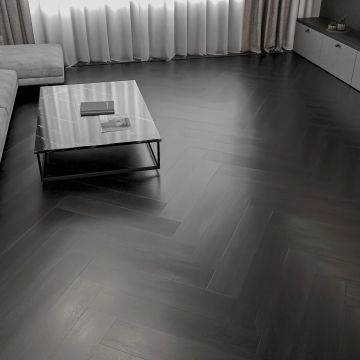 Parchet SPC Herringbone Bigger5 Lion 7 mm Stejar ton inchis REAFCL008