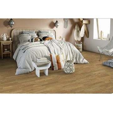 Parchet lemn triplustratificat Tarkett Salsa stejar Sienna ton mediu