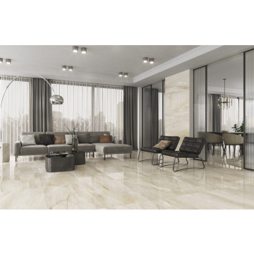 Gresie Fanal Onix Beige RC Rectificata Lucioasa 60 x 120 cm