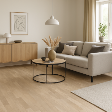 Parchet lemn triplustratificat Tarkett Salsa stejar Nordic Elegant ton deschis