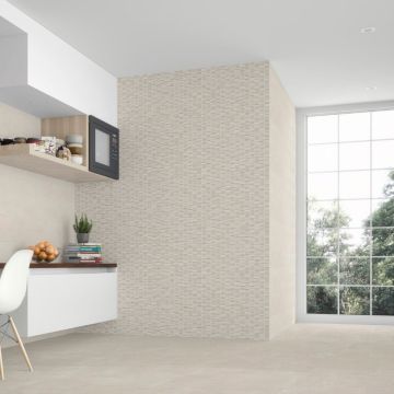 Faianta Emigres Dover Urbe Beige RC Rectificata Lucioasa 25 x 75 cm