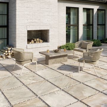 Gresie Alaplana Rectificata Valais Beige Mat 60x60x2 cm RC MT