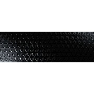 Mostra Faianta Emigres Velvet Negro PB RC Rectificata Lucioasa 20 x 60 cm