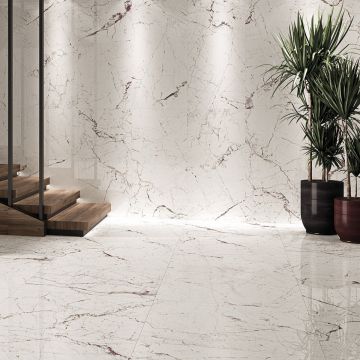 Gresie Fanal Windsor Burgundy RC Rectificata Lucioasa 90 x 90 cm