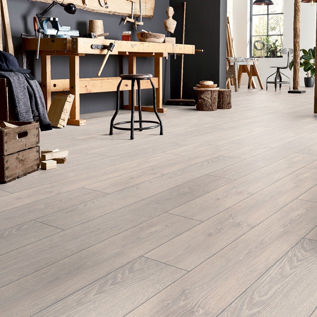 Parchet laminat Kronotex Robusto 12 mm Stejar ton deschis D2800
