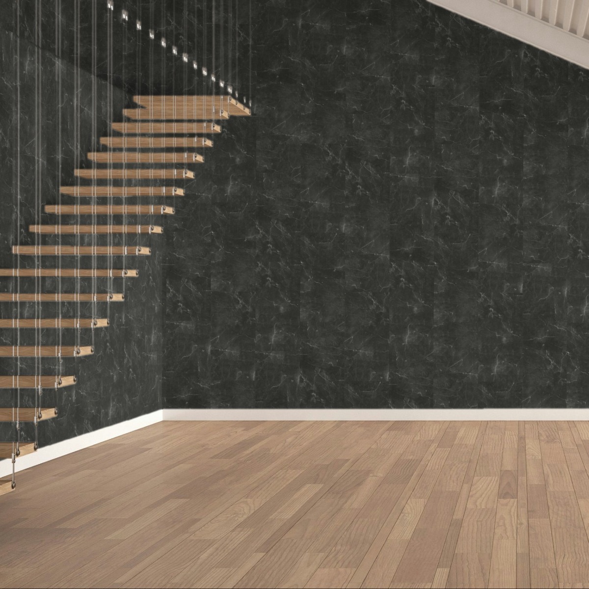 Placa perete SPC The Wall Stone 4 mm Piatra ton inchis D2909
