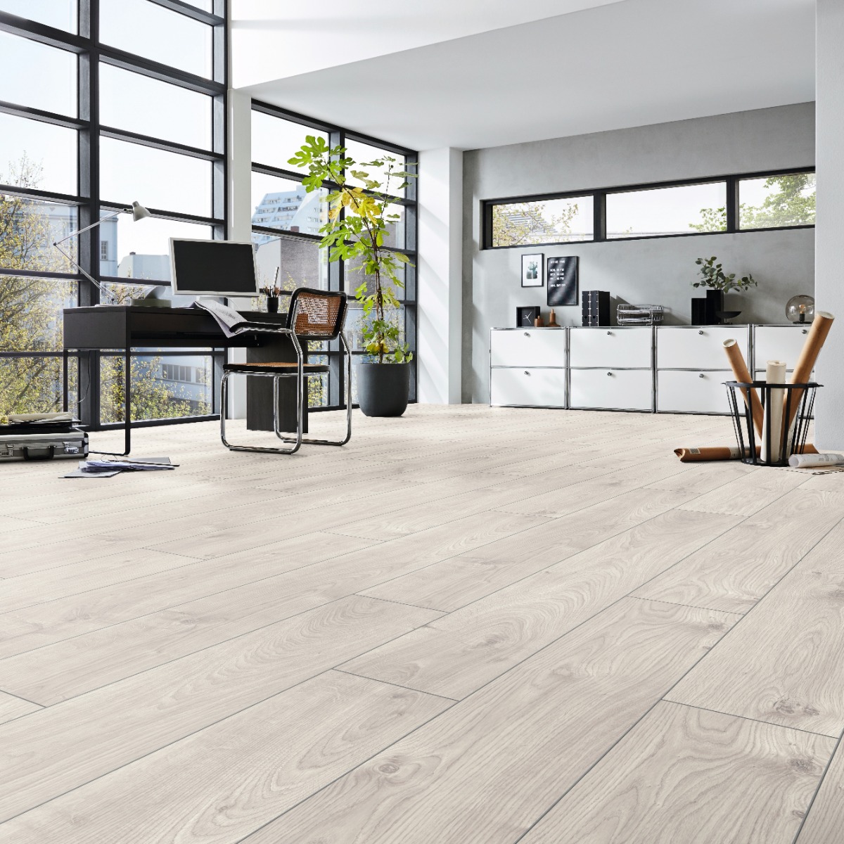 Parchet laminat Kronotex Exquisit 8 mm Stejar ton deschis D3223