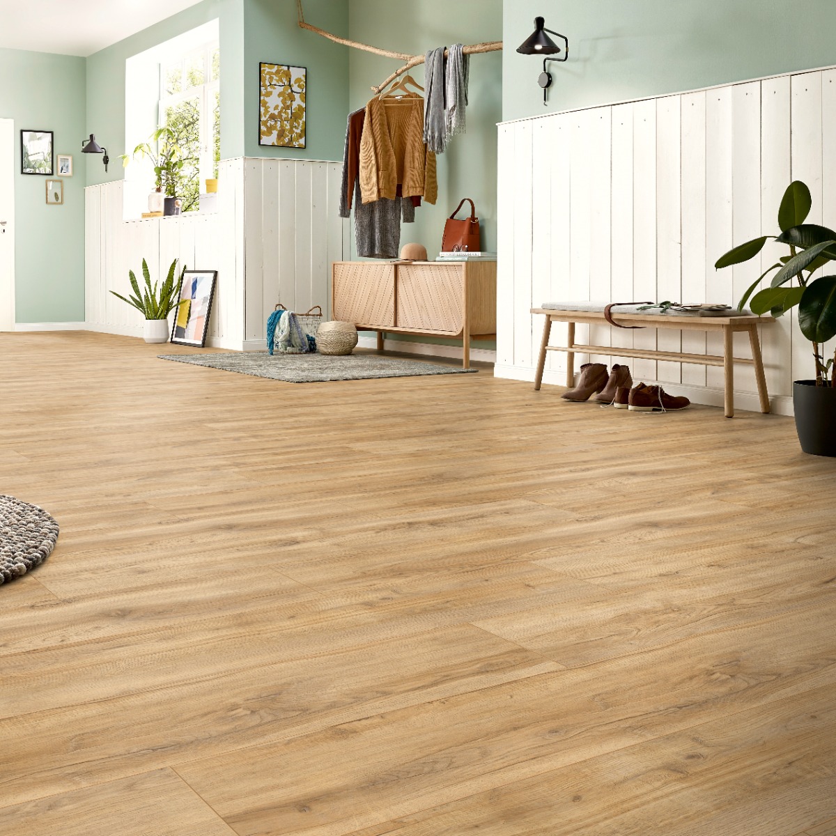 Parchet laminat Kronotex Exquisit Plus 8 mm Stejar ton mediu D3661