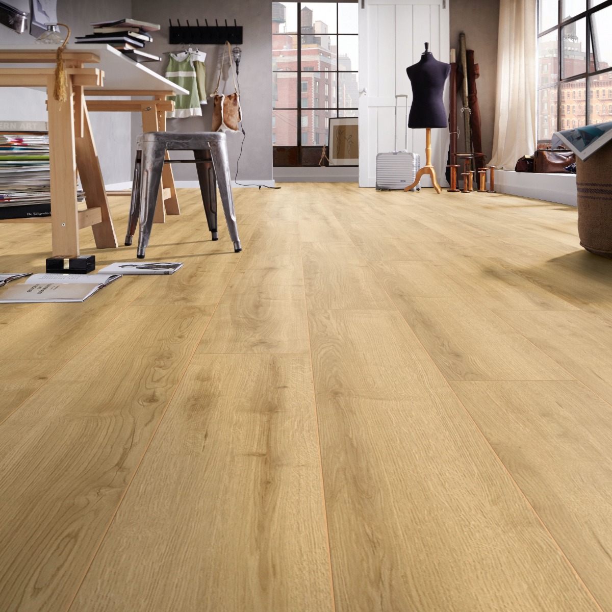 Parchet laminat Kronotex Robusto 12 mm Stejar ton mediu D40792