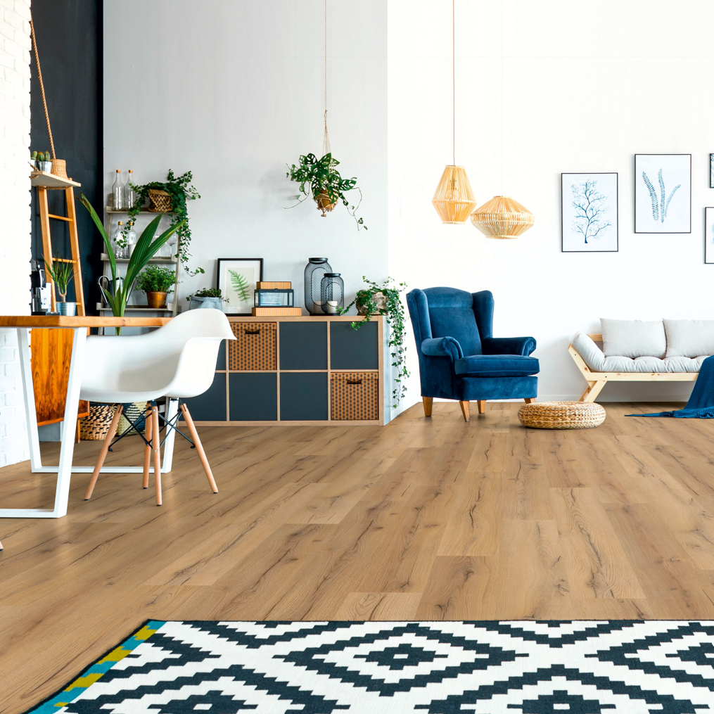 Parchet laminat stejar Superior Advanced Base 8 mm ton mediu D4176