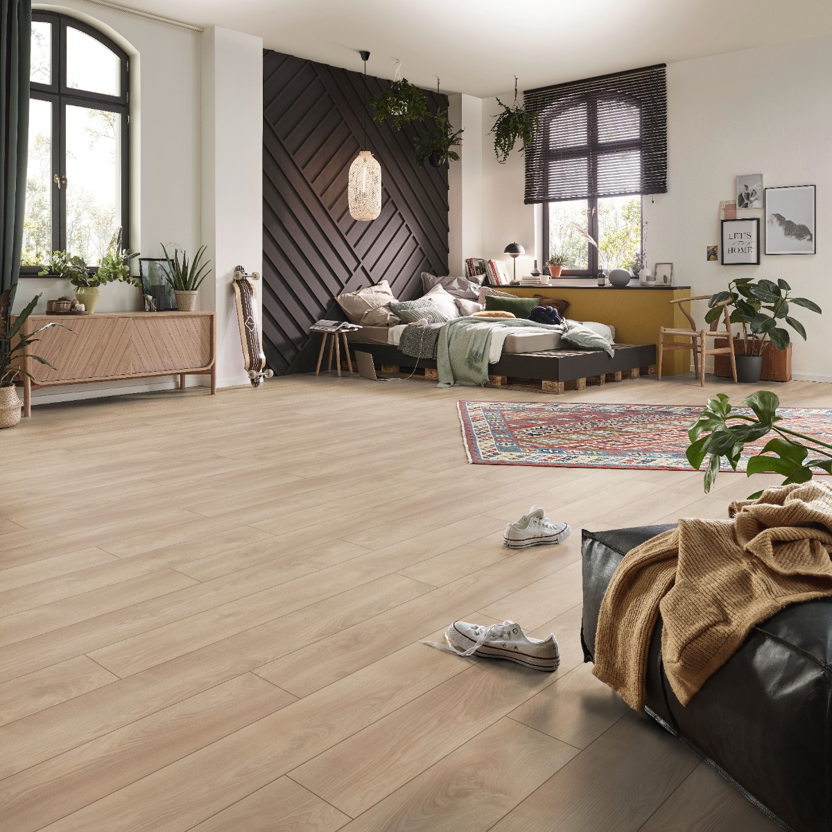 Parchet laminat Kronotex Mammut 12 mm Stejar ton mediu D4752