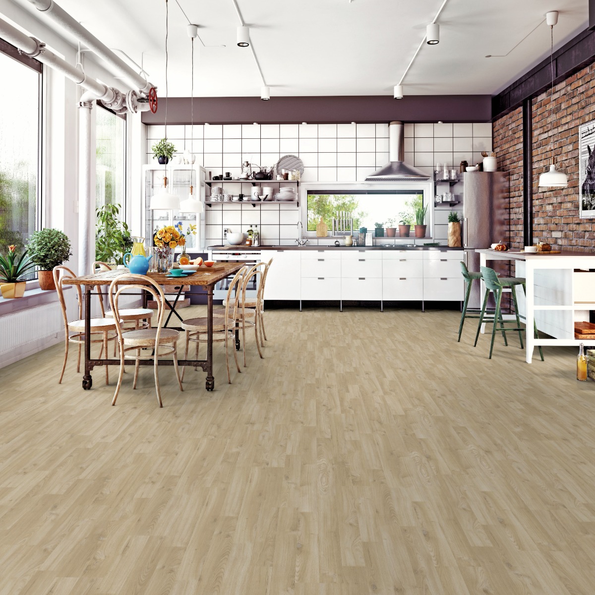 Parchet laminat Superior Catwalk 8 mm Stejar ton mediu D5261