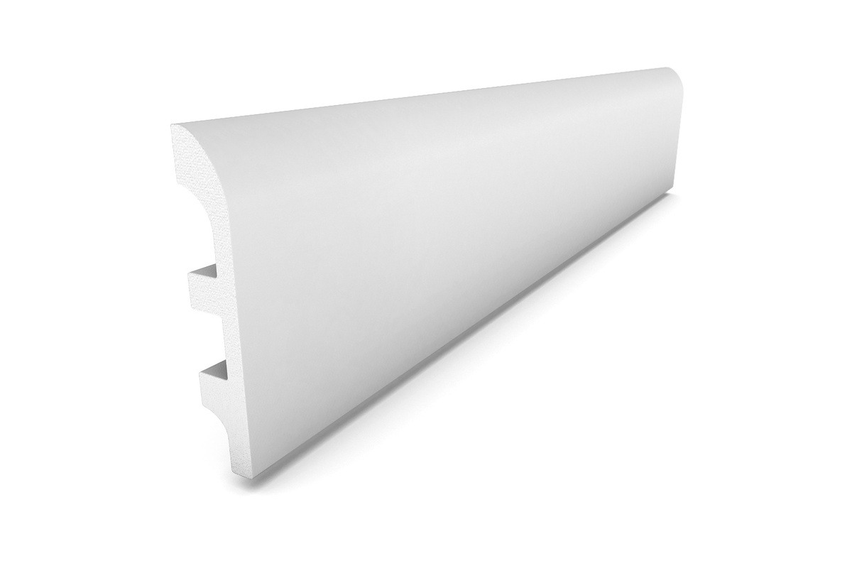 Plinta parchet polimer DP7 10 cm Alb Mat 2 ml