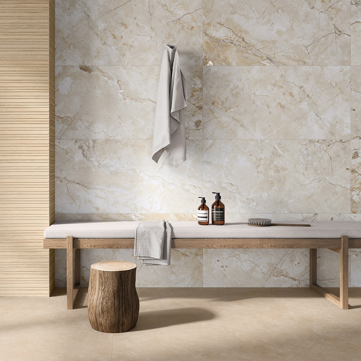 Gresie Fanal Golden Mist NSoft RC Rectificata Satinata 60 x 120 cm