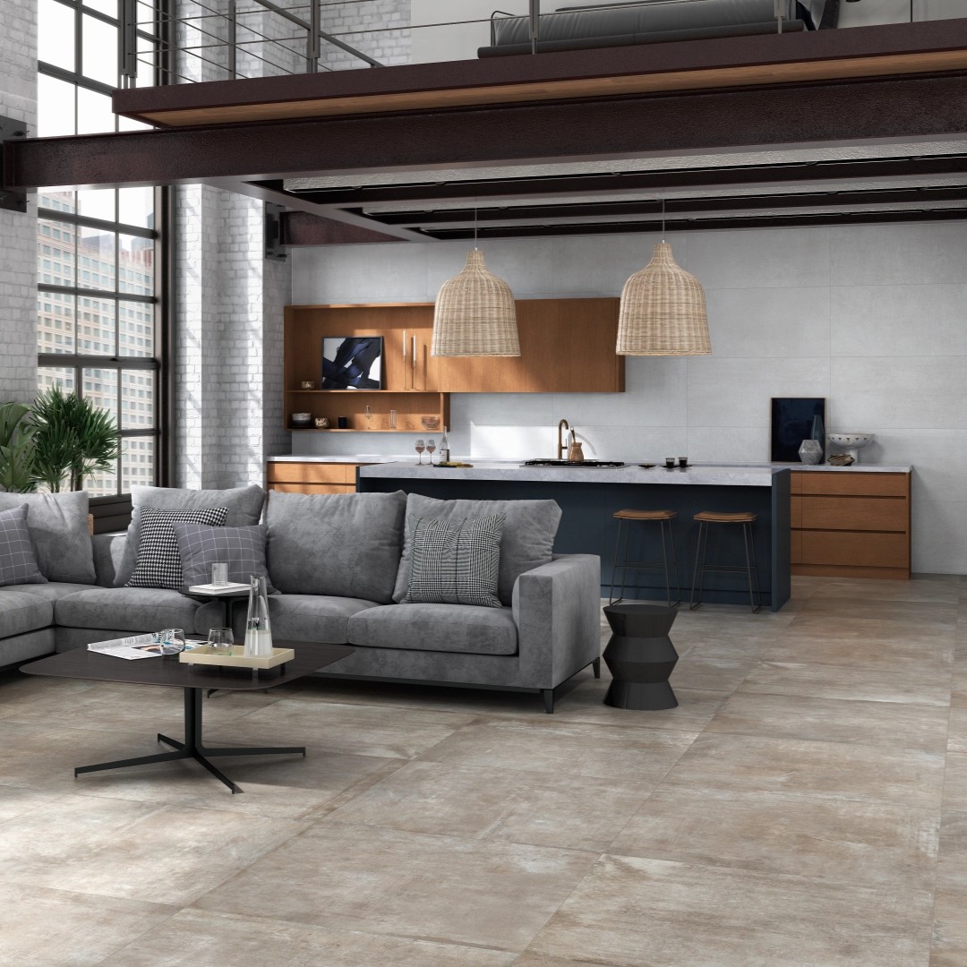 Gresie Alaplana Portelanata Horton Beige RC MT 60x120 cm