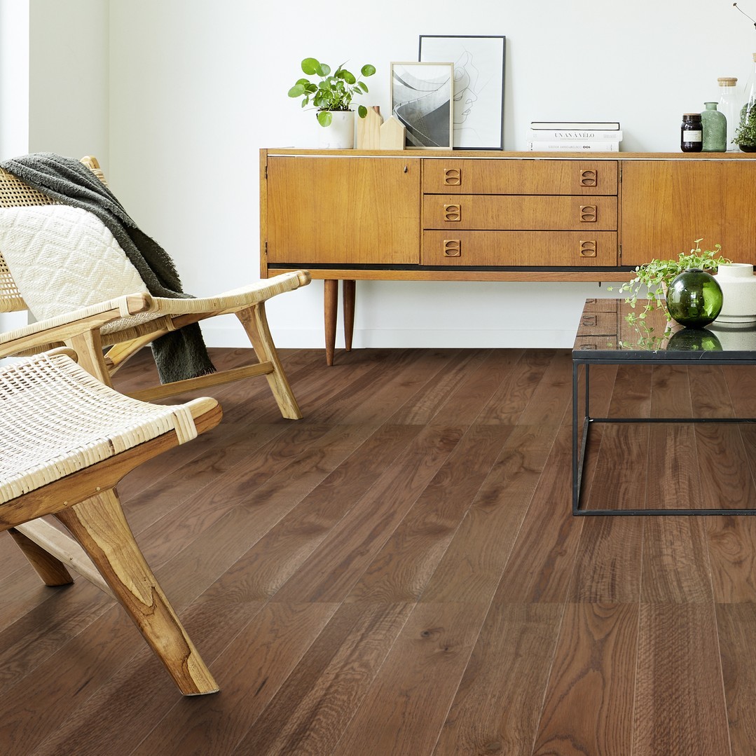 Parchet lemn triplustratificat stejar Rumba Oak Monsoon 1200x120x14 mm