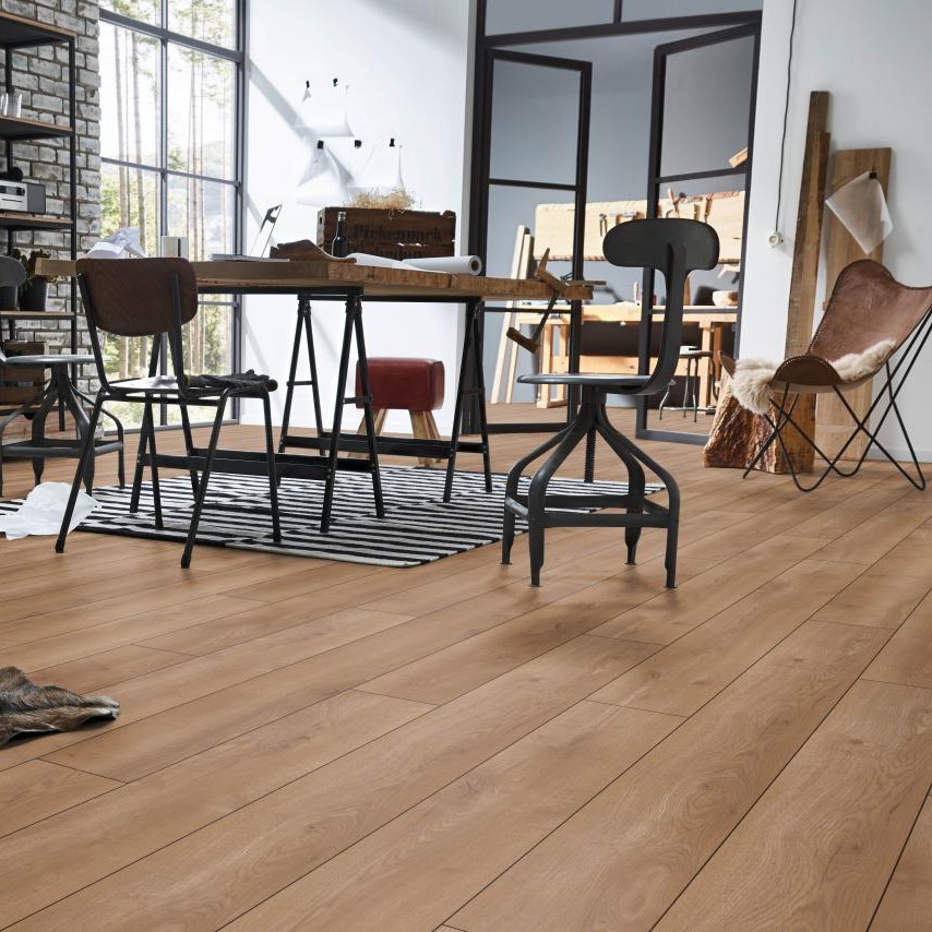 Parchet laminat 12 mm stejar Kronotex Mammut ton mediu D41612