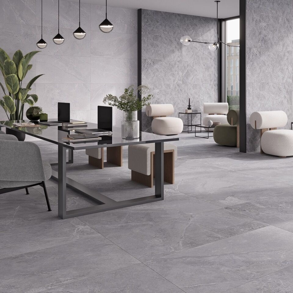 Gresie Fanal Moon White 3DSoft RC Rectificata Satinata 60 x 60 cm