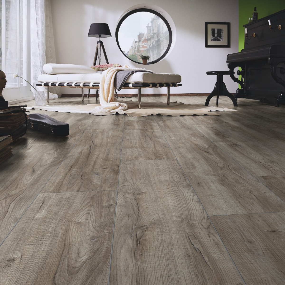 Parchet laminat My Floor Cottage 8 mm Stejar ton inchis MV857