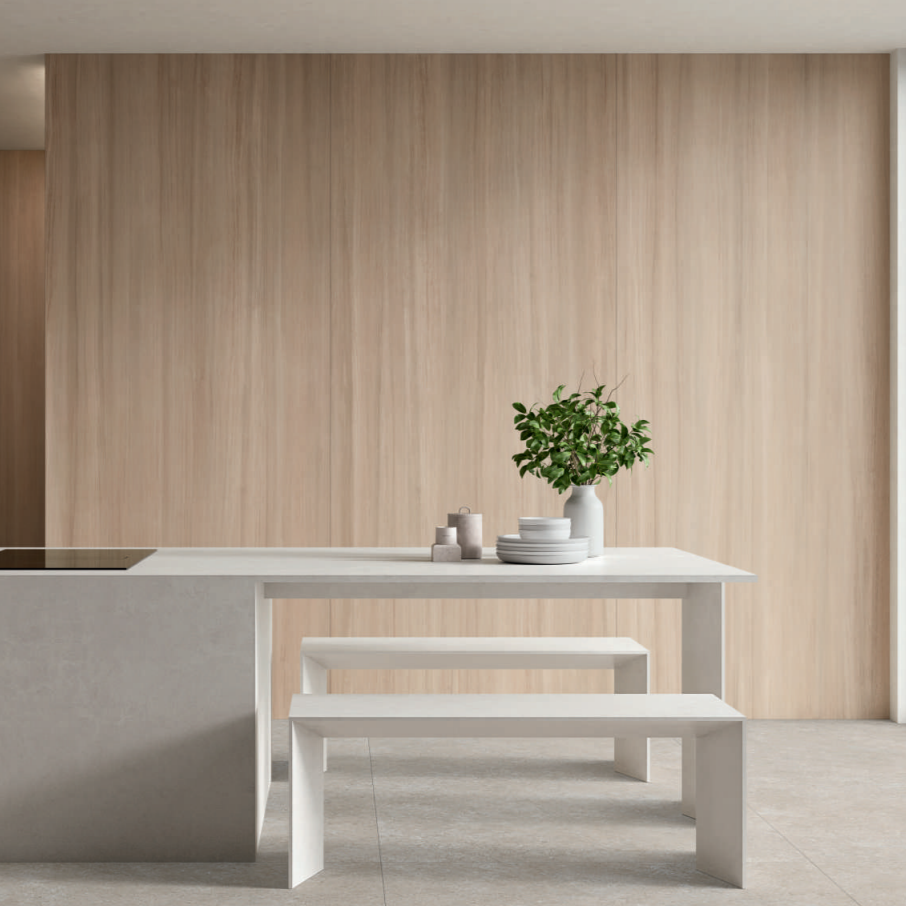 Gresie tip placa Alaplana Maxitech Otway Oak RC Rectificata Mata 120x280 cm grosime 6 mm