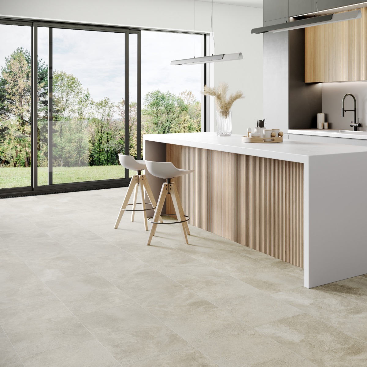 Parchet SPC The Floor Stone 6 mm Marmura ton mediu P3001
