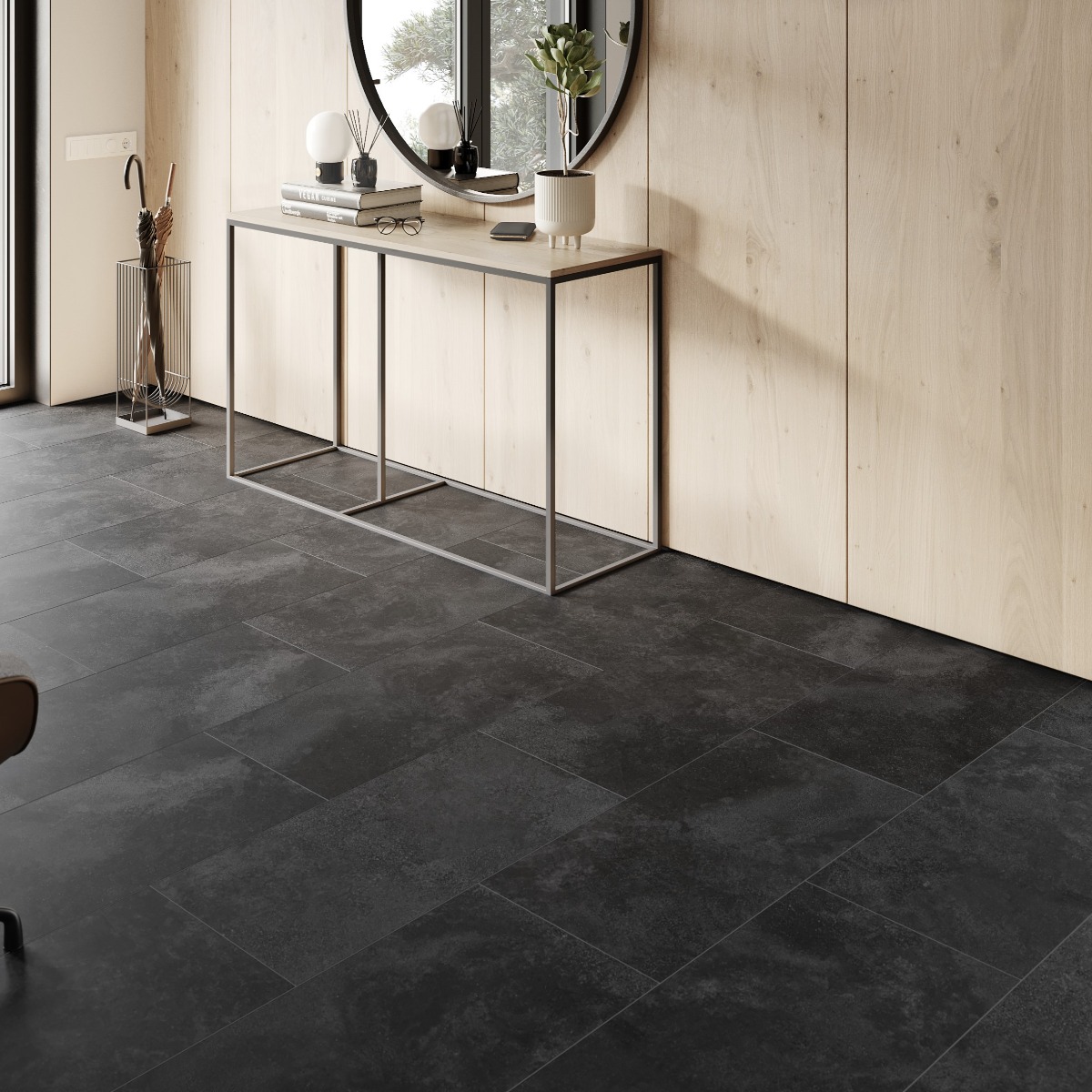 Parchet SPC The Floor Stone 6 mm Piatra ton inchis P3004