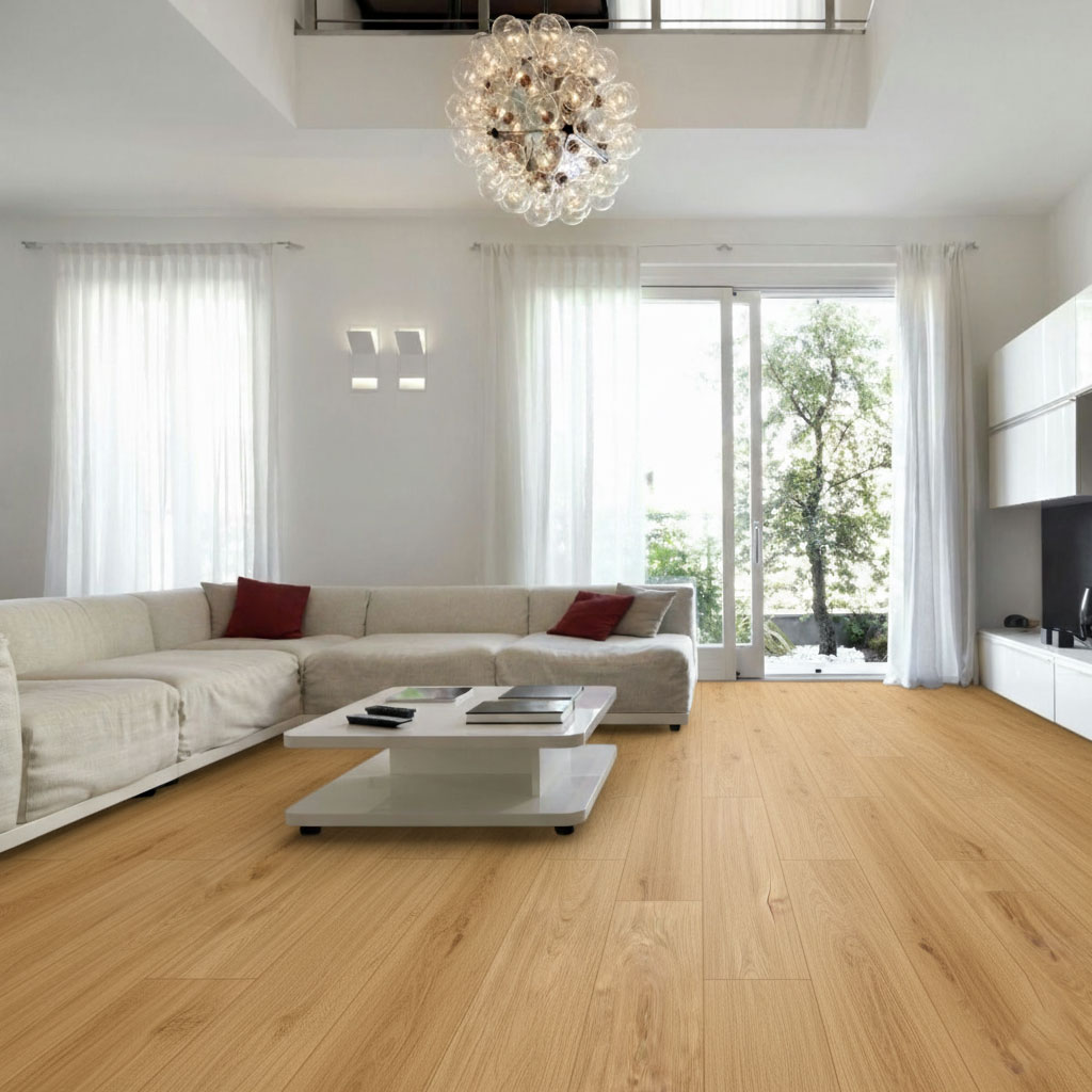 Parchet SPC The Floor Wood 6 mm Stejar ton mediu P6003