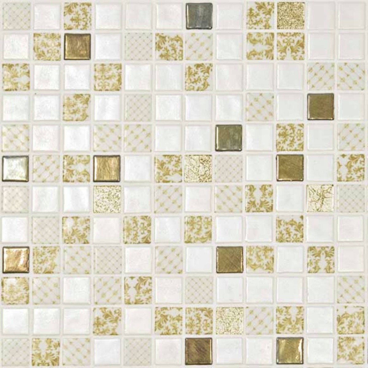 Mozaic din sticla Mosavit Palace Oro 31.6x31.6 cm