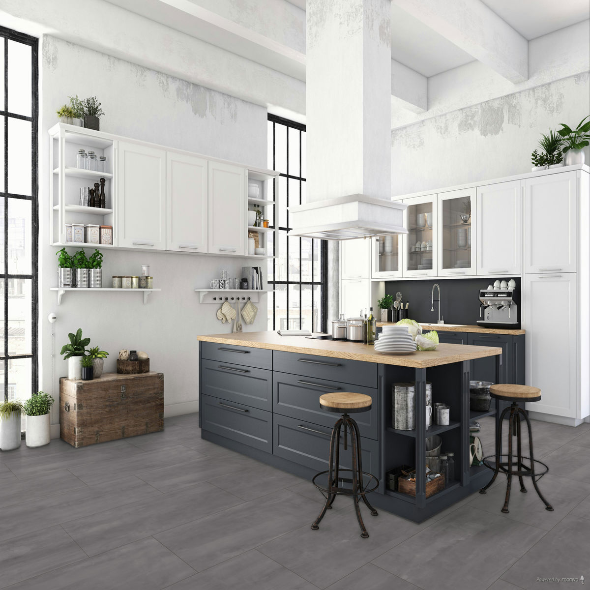Parchet laminat Falquon MAX MT ton mediu Q1015
