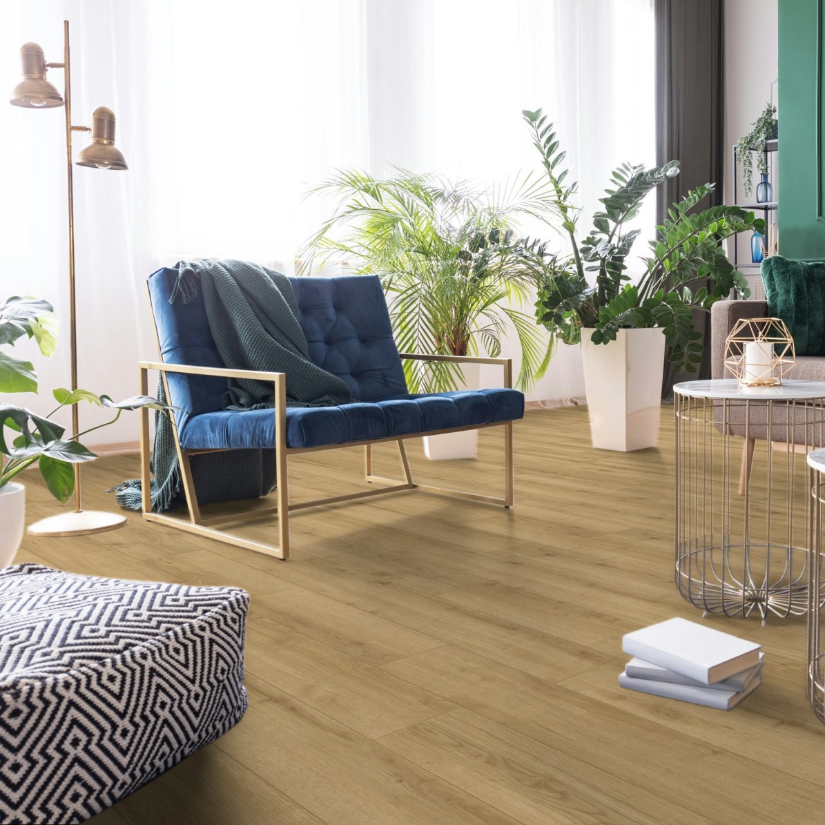 Parchet laminat 10 mm stejar Rooms Loft ton mediu R1028
