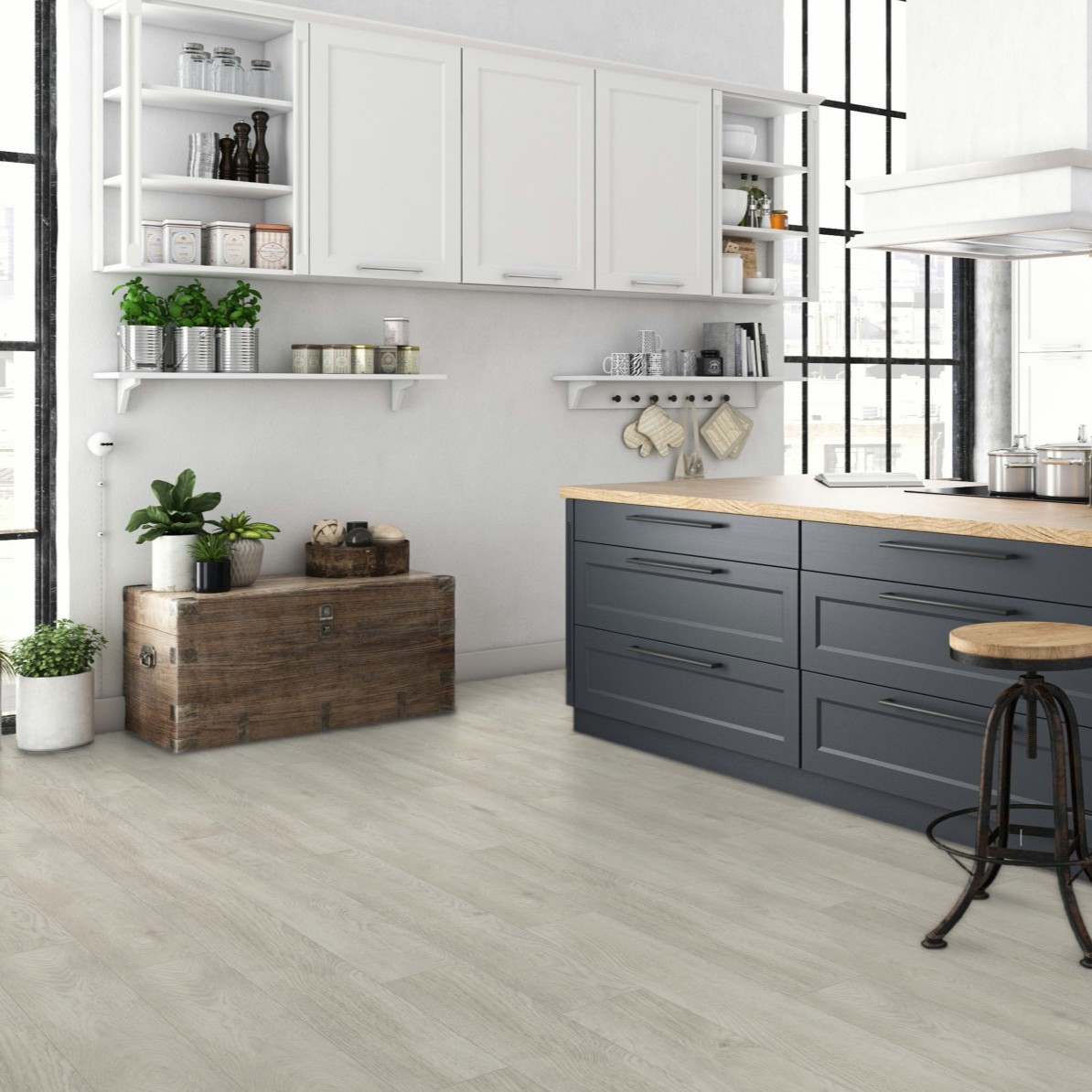 Parchet laminat stejar deschis Rooms Penthouse 12 mm R1229