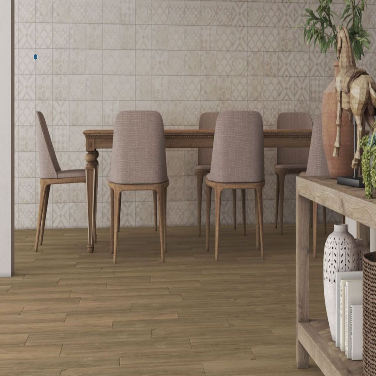 Gresie Tau Rennes Portelanata Umber NRC MT 20 x 75 cm 8429991522414