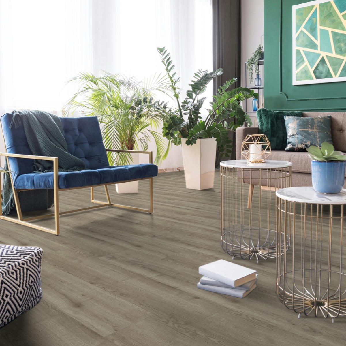 Parchet laminat stejar 8 mm Rooms Suite ton inchis RV825