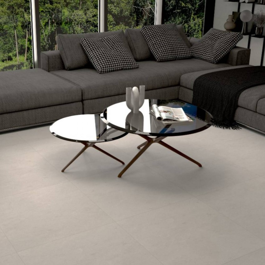 Gresie Tau Serenastone White Portelanata RC MT 60 x 120 cm