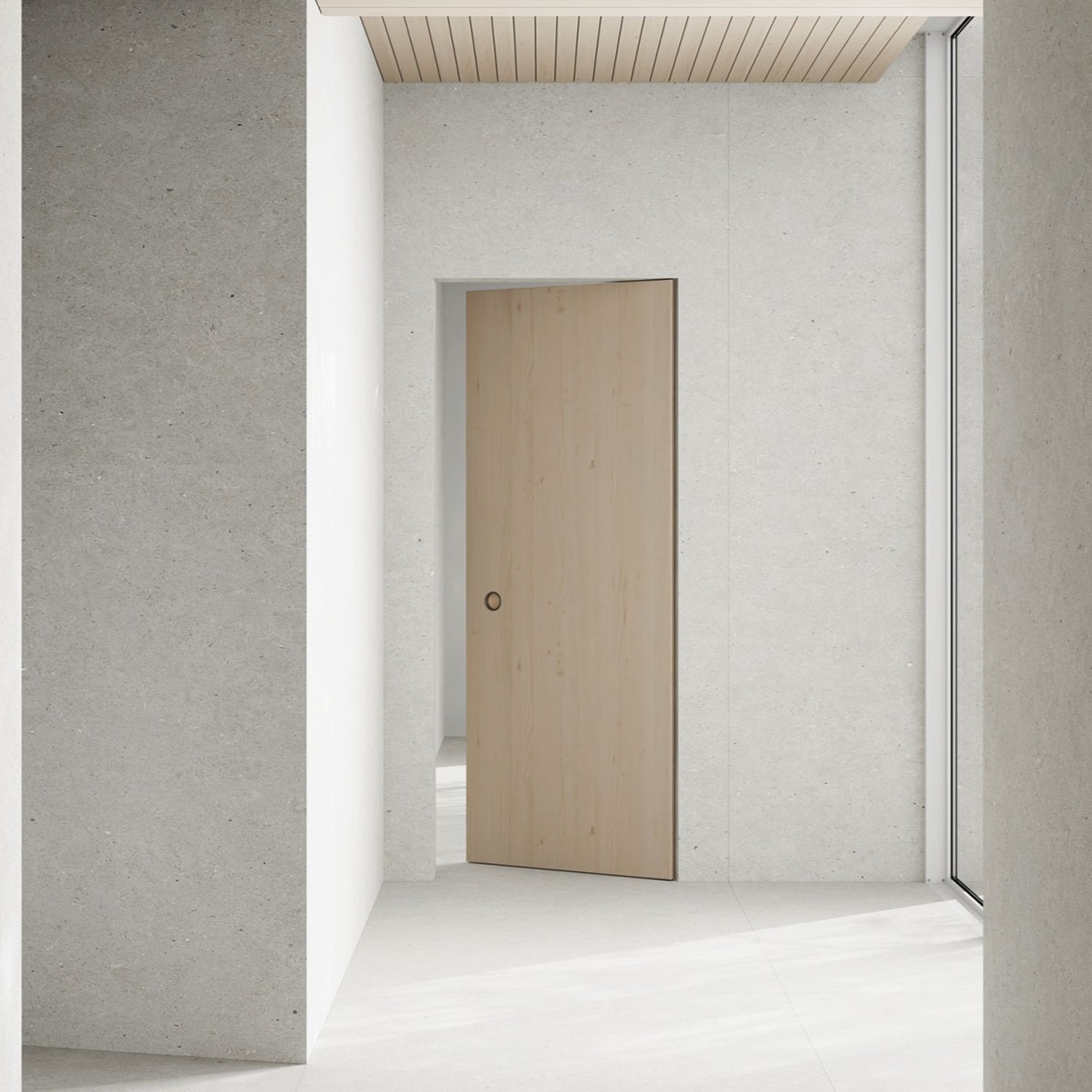 Gresie tip placa Durslab Somport Light RC Rectificata Mata 120 x 280 cm grosime 6 mm