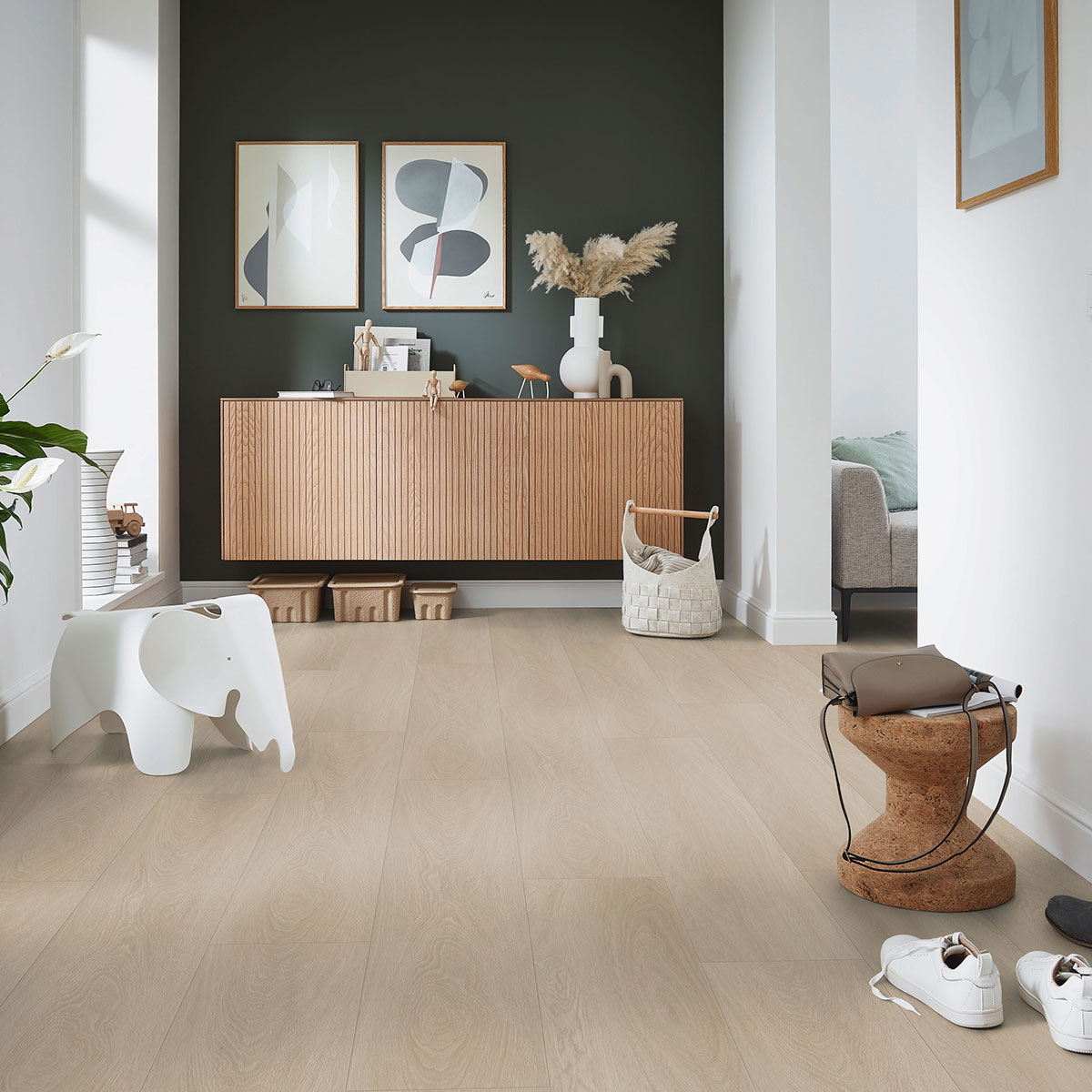 Parchet SPC 6 mm Corepel Swiss Krono Wood Beige Oak S41402