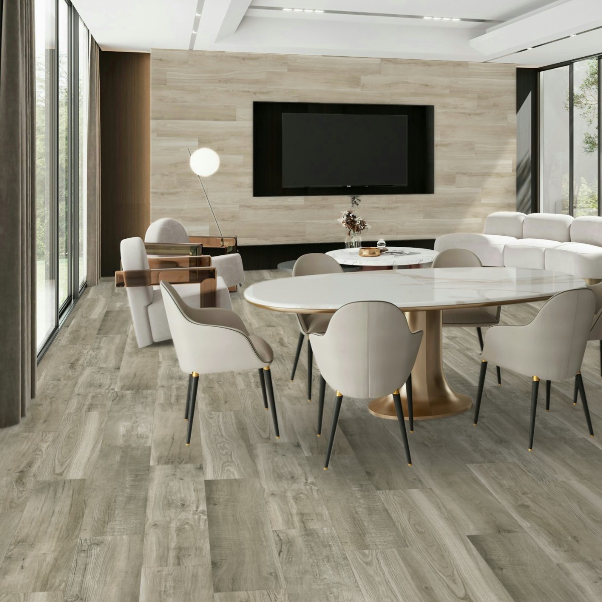 Gresie Tau Eternal Portelanata Olivo RC MT 20 x 120 cm 8429991398804