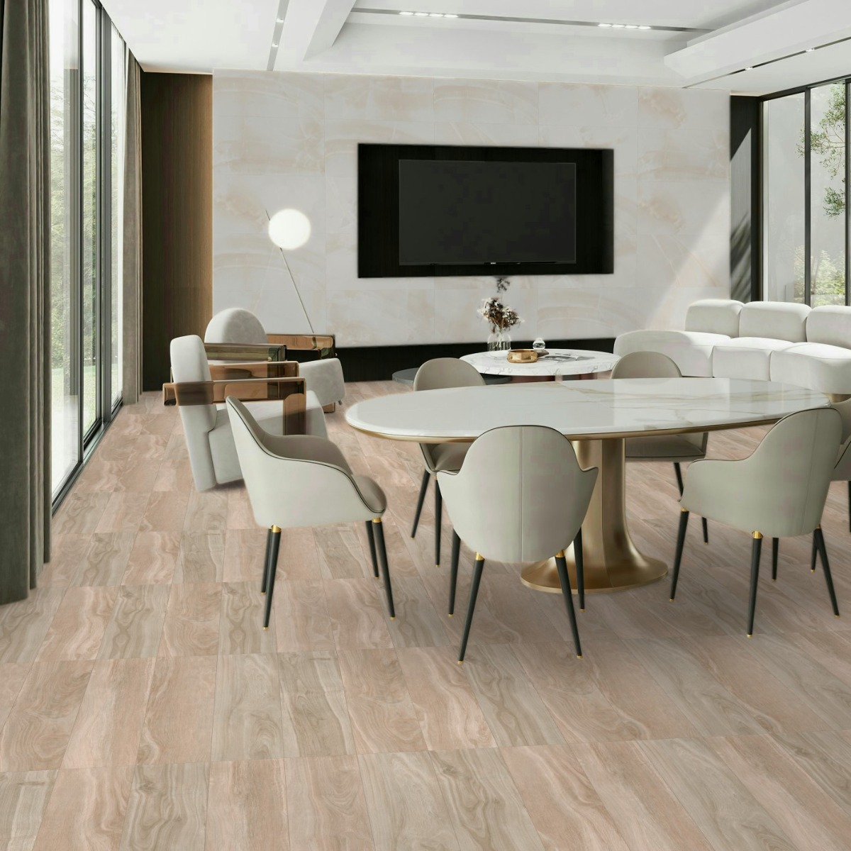 Gresie Tau Origin Portelanata Sand NRC MT 20 x 75 cm 8429991522377