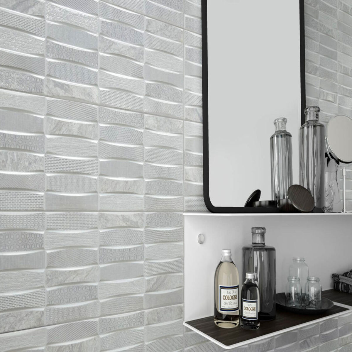 Faianta Emigres Teide XL Blanco PR RC GL Rectificata Lucioasa 25X75 CM 8435361937177