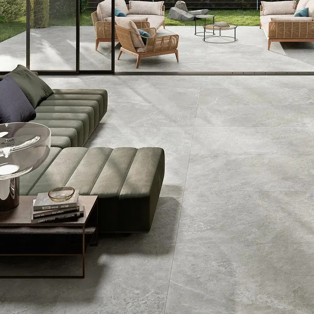 Gresie Alaplana Rectificata Tenby Grey RC MT 60x120x2 cm